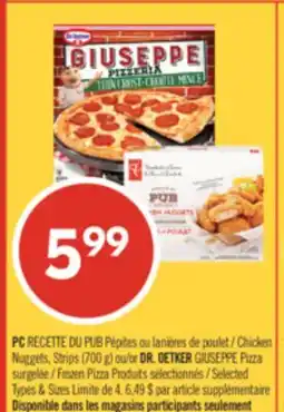 Pharmaprix PC RECETTE DU PUB Chicken Nuggets, Strips offer