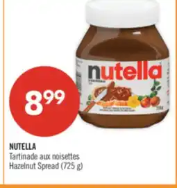 Pharmaprix NUTELLA Hazelnut Spread offer