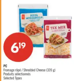 Pharmaprix PC Shredded Cheese offer
