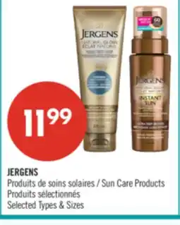 Pharmaprix JERGENS Sun Care Products offer