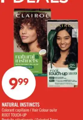 Pharmaprix NATURAL INSTINCTS Hair Colour or ROOT TOUCH-UP offer
