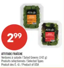 Pharmaprix ATTITUDE FRAÎCHE Salad Greens offer