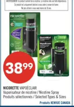 Pharmaprix NICORETTE VAPOÉCLAIR Nicotine Spray offer