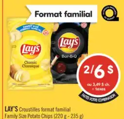 Pharmaprix LAY'S Family Size Potato Chips offer