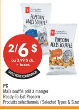 Pharmaprix PC Ready-To-Eat Popcorn offer