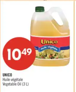 Pharmaprix UNICO Vegetable Oil offer
