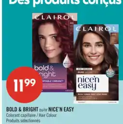 Pharmaprix BOLD & BRIGHT or NICE'N EASY Hair Colour offer