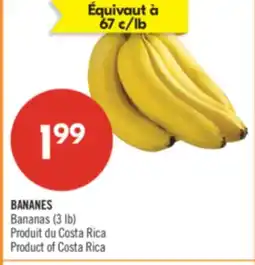 Pharmaprix Bananas offer