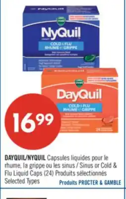 Pharmaprix DAY/NIGHT Capsules Sinus or Cold & Flu Liquid Caps offer