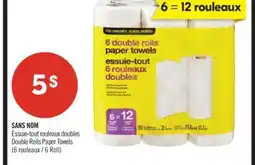 Pharmaprix NO NAME Double Rolls Paper Towels offer