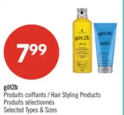 Pharmaprix gōt2b Hair Styling Products offer