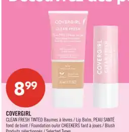 Pharmaprix COVERGIRL CLEAN FRESH TINTED Lip Balm, PEAU SANTÉ Foundation or CHEEKERS Blush offer