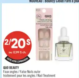Pharmaprix QUO BEAUTY False Nails or Nail Treatment offer