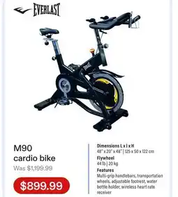 Club Piscine M90 cardio bike offer