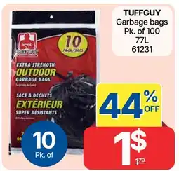 Rossy TUFF GUY Extra strength outdoor garbage bags offer