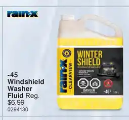 PartSource rain-x -45 Windshield Washer Fluid offer