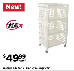 Michaels Design Ideas 3-Tier Stacking Cart offer