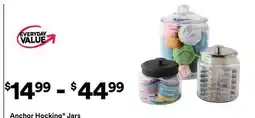 Michaels Anchor Hocking Jars offer