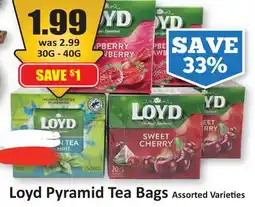 Starsky Loyd Pyramid Tea Bags offer