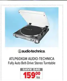2001 Audio Video ATLP60XGM AUDIO-TECHNICA Fully Auto Belt-Drive Stereo Turntable offer