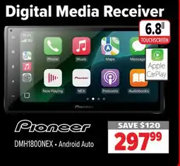 2001 Audio Video DMH1800NEX 6.8 PIONEER Android Auto offer