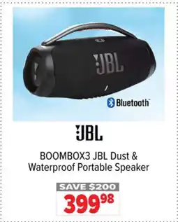 2001 Audio Video BOOMBOX3 JBL Dust & Waterproof Portable Speaker offer
