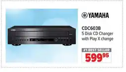 2001 Audio Video CDC603B 5 Disk CD Changer with Play X change offer