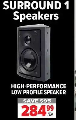 2001 Audio Video SURROUND 1 Speakers offer