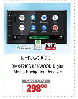 2001 Audio Video DMX4710S KENWOOD Digital Media Navigation Receiver offer