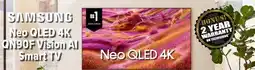 2001 Audio Video QN55QN90F SAMSUNG 55 Neo QLED 4K QN90F Vision AI Smart TV offer