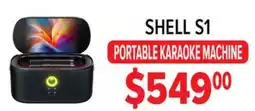 2001 Audio Video SHELL S1 PORTABLE KARAOKE MACHINE offer