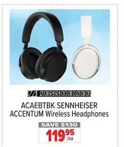 2001 Audio Video ACAEBTBK SENNHEISER ACCENTUM Wireless Headphones offer