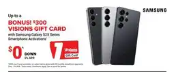 Visions Electronics Samsung Galaxy S25 Series Smartphone Activations offer