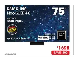 Visions Electronics SAMSUNG Neo QLED 4K Smart TV offer