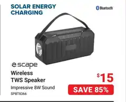 Visions Electronics escape Wireless TWS Speaker offer