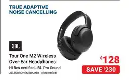 Visions Electronics JBL Tour One M2 Wireless Over-Ear Headphones offer