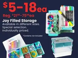 Fabricland Joy Filled Storage offer