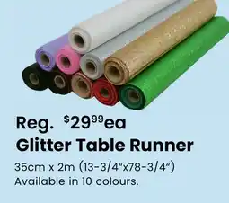 Fabricland Glitter Table Runner offer