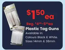 Fabricland Plastic Tag Guns offer