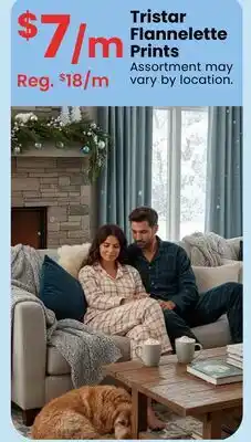 Fabricland Tristar Flannelette Prints offer