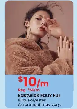 Fabricland Eastwick Faux Fur offer