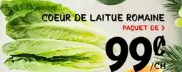 Marche Salaberry COEUR DE LAITUE ROMAINE offer