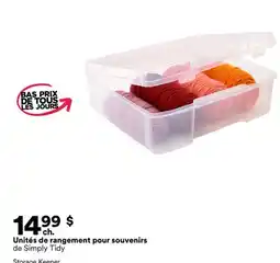 Michaels Unités de rangement pour souvenirs de Simply Tidy offer