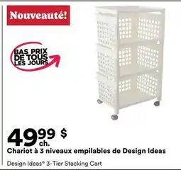 Michaels Chariot à 3 niveaux empilables de Design Ideas offer