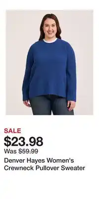 Mark's Denver Hayes Women's Crewneck Pullover Sweater offer