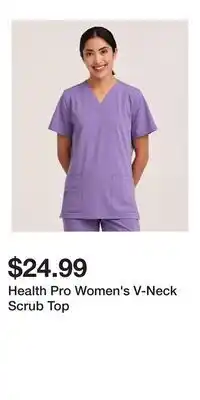 Mark's Health Pro Women's V-Neck Scrub Top offer