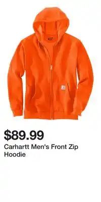 Mark's Carhartt Men's Front Zip Hoodie offer