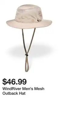 Mark's WindRiver Men's Mesh Outback Hat offer