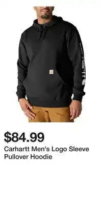 Mark's Carhartt Men's Logo Sleeve Pullover Hoodie offer