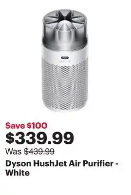 Best Buy Dyson HushJet Air Purifier - White offer